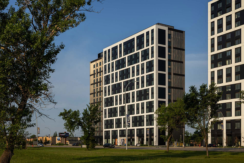 Exterior of Align Student Residences